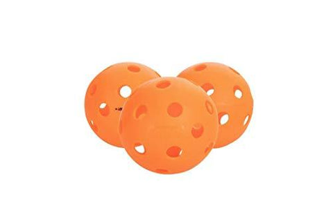 Pickleball Marketplace Onix Popular Fuse Indoor Pickleball Balls are Ready to Play Immediately Out of The Box - The Balls Offer Superior Balance and a consistent Feel. 6 Pack – Orange