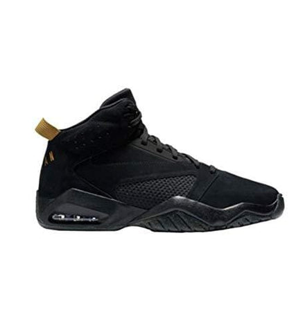 Jordan Lift Off - Mens Black/Metallic Gold Leather Basketball Shoes 11.5 D(M) US