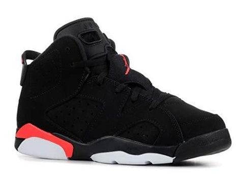 Jordan Air Retro 6"Infrared Black/Infrared (PS) (12 M US Little Kid)