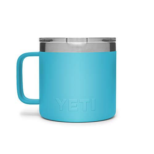 Buy YETI Rambler 14 oz Stainless Steel Vacuum Insulated Mug with Lid, Navy  Online at Low Prices in India 