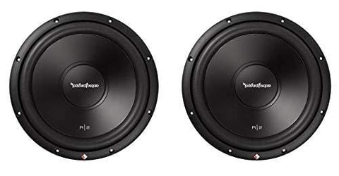 2) Rockford Fosgate R2D4-12 Prime 12" 1000w Dual 4 Ohm Car Audio Subwoofers Subs