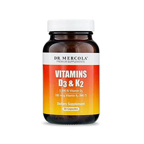 Dr. Mercola Vitamin D3 and K2-90 Capsules