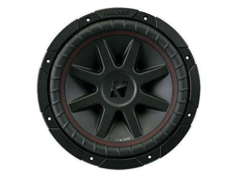 Kicker CVR104 (43CVR104) CompVR 10-Inch (25cm) Subwoofer, Dual Voice Coil, 4-Ohm, 350W