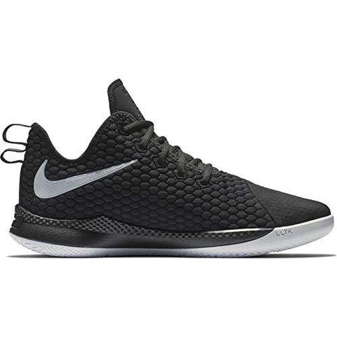 Nike Men's Lebron Witness III Basketball Shoe Black/White/Cool Grey Size 13 M US