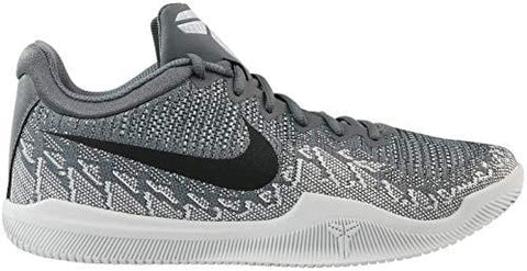 Nike Men's Mamba Rage Basketball Shoes Dark Grey/Black/Pure Platinum/White Size 11 M US