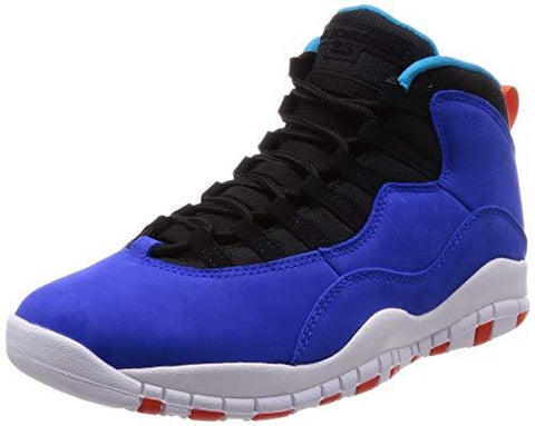 Jordan 10 Retro Tinker Racer Blue/Team Orange-Black (8.5 D(M) US)