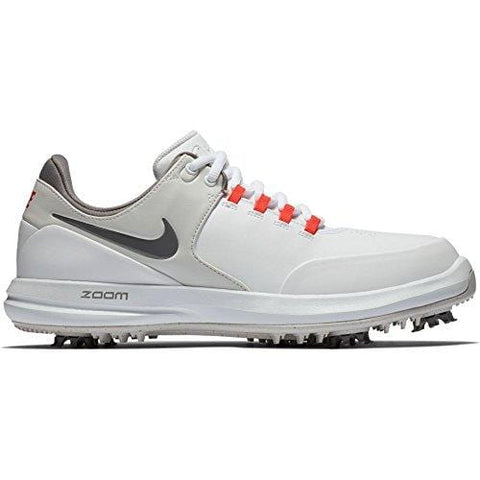 NIKE Air Zoom Accurate Golf Shoes 2018 White/Gunsmoke/Rush Coral/Vast Gray Medium 8.5