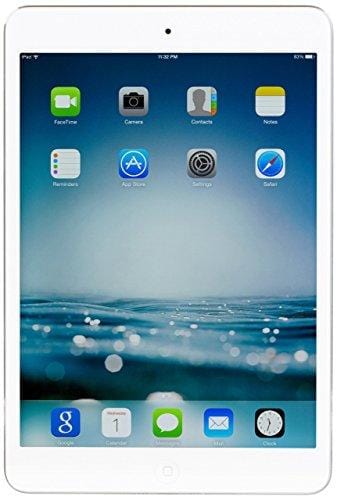 Apple iPad Mini 4, 32GB, Silver - WiFi (Renewed)