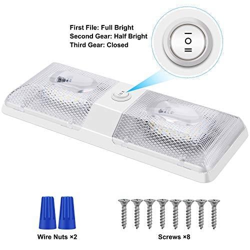 Screw in RV Lights, 12v DC and 120v AC