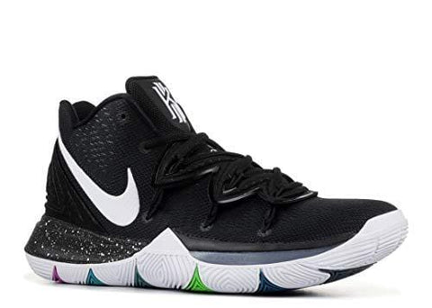 NIKE Men's Kyrie 5 Basketball Shoes (10.5, Black/Multi)