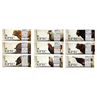 Epic - Epic Bars Variety Pack, 9 Flavors (9 Pack)