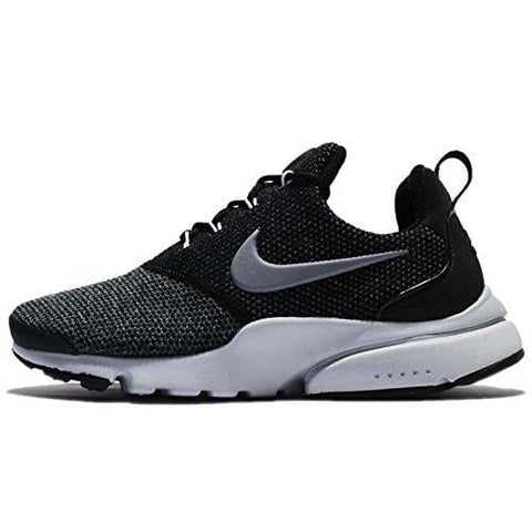 Nike Womens Presto Fly Low Top Lace Up, Black, Size 8.5