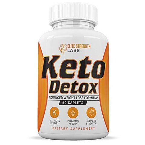 Keto Detox Cleanse Weight Loss - Best Colon Cleansing Supplement - Supports Weight Loss - Boosts Energy Levels - Made with Natural Ingredients - Improve Digestion - 60 Caplets