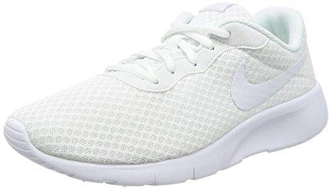 Nike Kids Girls' Tanjun (Big Kid), White, 5 M