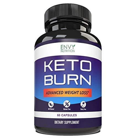 Keto Burn Diet Pills – Advanced Weight Loss - BHB Salts Burn Fat, Support Ketosis, Boost Energy and Enhance Focus