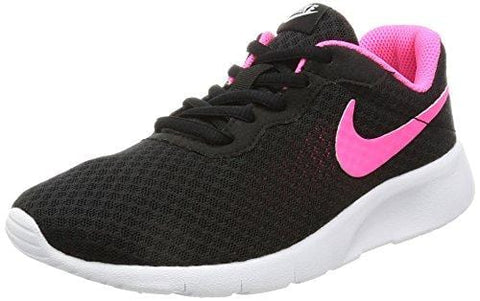 Nike Kids Tanjun (GS) Black/Hyper Pink White Running Shoe (5 M US Big Kid)