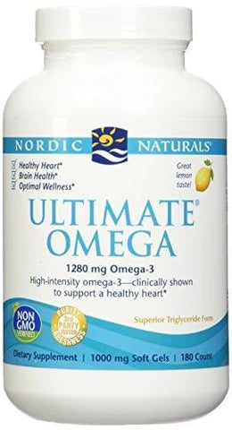 Nordic Natural Ultimate Omega 360 count - (2 pack of 180 per bottle)