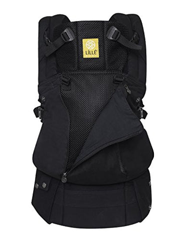 LÍLLÉbaby Complete All Seasons SIX-Position 360° Ergonomic Baby & Child Carrier, Black