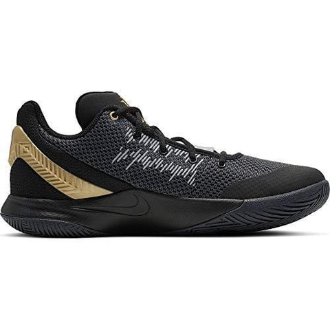 Nike Men's Kyrie Flytrap II Basketball Shoe Black/Metallic Gold/Anthracite Size 11 M US