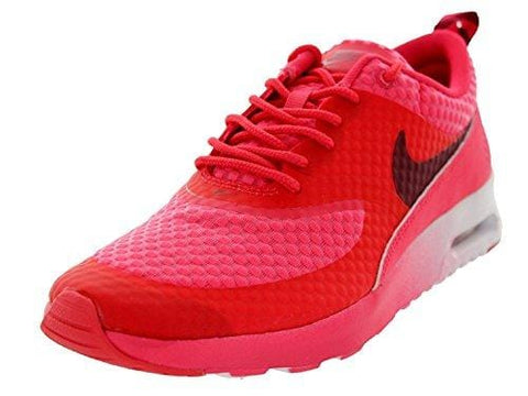 Nike Women's Air Max Thea PRM Grnm/Tm Rd/Mtllc Slvr/White Running Shoe 7.5 Women US