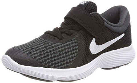 Nike Boys' Revolution 4 (PSV) Running Shoe, Black/White-Anthracite, 11.5C Youth US Little Kid