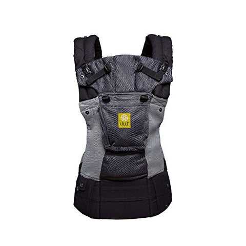 LÍLLÉbaby Complete Airflow Six-Position Baby Carrier, Charcoal/Silver