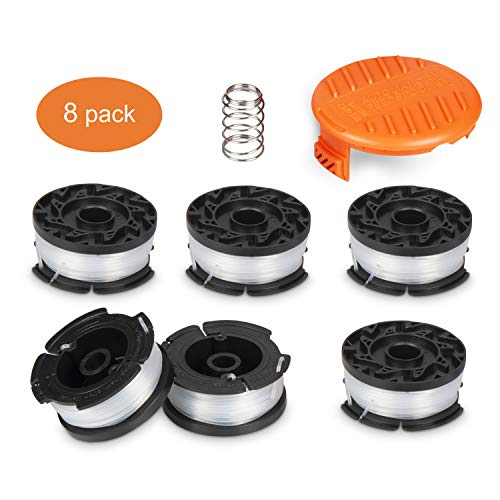 Black Decker Trimmer Replacement Spool Line String 6 Pack