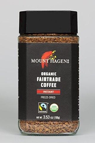 Mount Hagen Organic Freeze Dried Instant Coffee, 3.53 oz