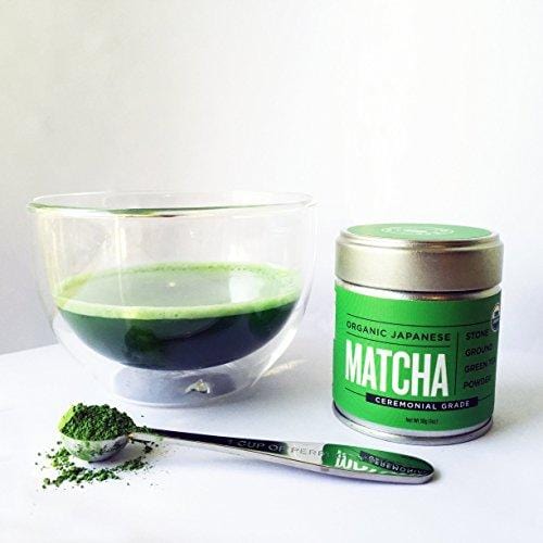 Jade Leaf Organic Matcha Green Tea Powder - Authentic Japanese Origin