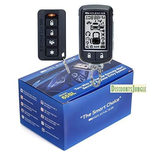 Silencer SILENCER 65SL Long Range Two-Way 4- Channel Remote Start & Fu ...