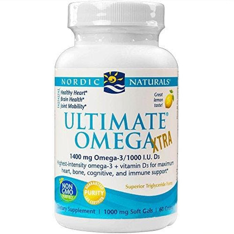 Nordic Naturals - Ultimate Omega Xtra, Support for a Healthy Heart, 60 Soft Gels (FFP)