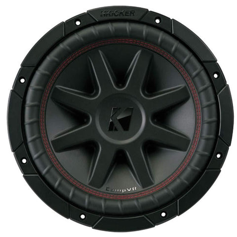 Kicker CompVR 43CVR102 10" Dual 2-ohm Component Subwoofer