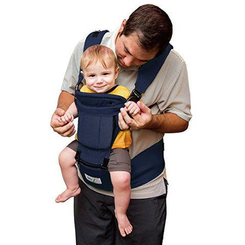 BABY STEPS Baby Carrier Hip Seat Ergonomic 6-in-1, Soft Carrier hipseat for All Seasons, Adjustable Waistband 6 Comfortable & Safe Positions, Perfect for Alone Nursing from Infant to Toddlers