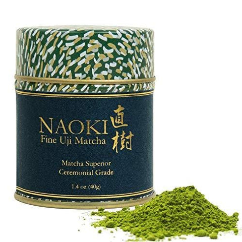 Naoki Matcha (Superior Ceremonial Blend, 40g / 1.4oz ) - Authentic Japanese Matcha Green Tea Powder Ceremonial Grade from Uji, Kyoto