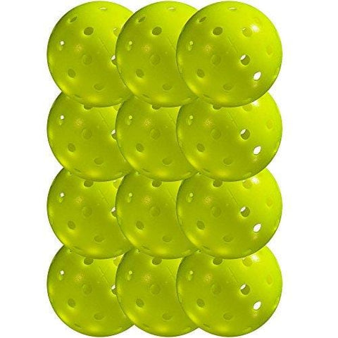 Franklin Sports X-40 Outdoor Performance Pickleballs - 12 Pack Bulk - USAPA Approved - Optic [product _type] Franklin Sports - Ultra Pickleball - The Pickleball Paddle MegaStore