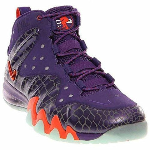 Nike Air Barkley Posite Max Phoenix Suns Mens Basketball Shoes 555097-581 Court Purple Team Orange 9 M US