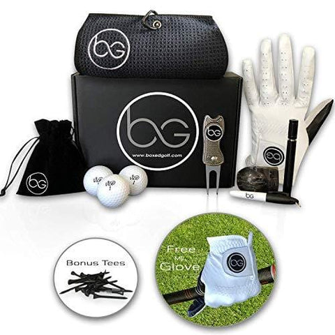 Boxed Golf Premium Golf Gifts for Men & Women Best Personal Gift Box | Complete Golfing Set with Accessories - Unique Gift Baskets Idea for Golfers Birthdays - Great Fathers Day Basket for Dad [product _type] Boxed Golf - Ultra Pickleball - The Pickleball Paddle MegaStore