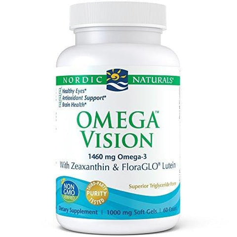 Nordic Naturals - Omega Vision, with Zeaxanthin & FloraGLO Lutein, 60 Soft Gels