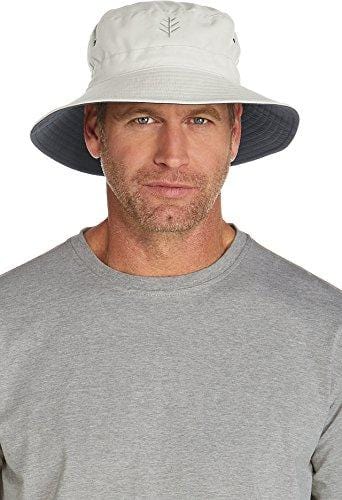 Coolibar UPF 50+ Men's Reversible Bucket Hat - Sun Protective,Large/X- –  Ultra Pickleball