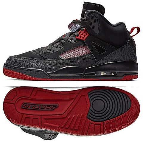 Nike Mens Air Jordan Spizike Basketball Shoes Black/Gym Red-Anthracite 315371-006 Size 11.5