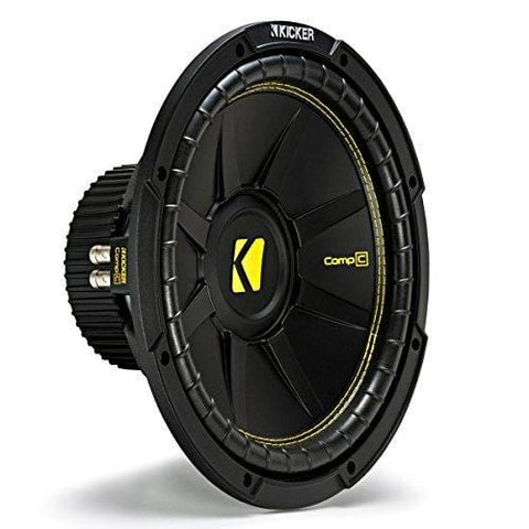 Kicker CWCD124 CompC 12" Subwoofer Dual Voice Coil 4-Ohm