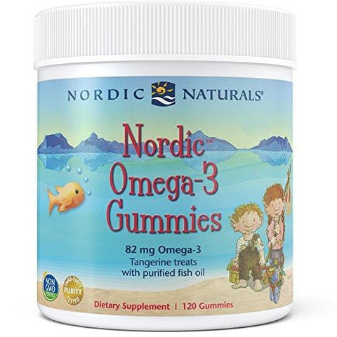 Nordic Naturals - Nordic Omega-3 Gummies, Supports Optimal Brain and Immune Function, 120 Count