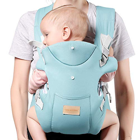 TIANCAIYIDING Ergonomic Baby Carrier，Soft & Breathable Baby Carriers Backpack Front and Back for Infants to Toddlers Up to 44 lbs