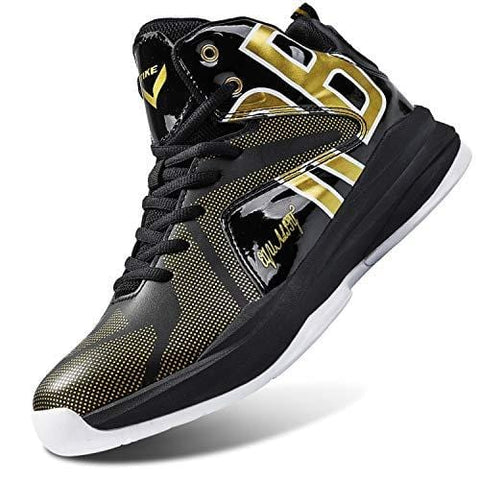 Mens Basketball Shoes Equality Signature Comfortable Sneakers for Boys Breathable Girls Basketball Shoes Non-slip High Top Shoes for Boys Cushion Boys Basketball Shoes Tennis Shoes Size 10 Black