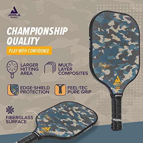 JOOLA Journey Pickleball Paddle – Fiberglass Graphite Surface for More ...