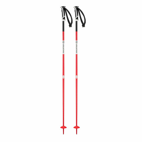 SALOMON Arctic Ski Pole, Red, 120