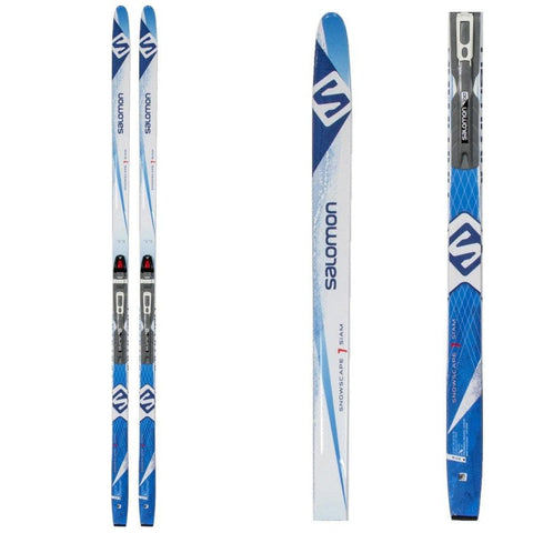 Salomon Snowscape 7 Siam Womens Cross Country Skis with Bindings 2017 - Medium/Black