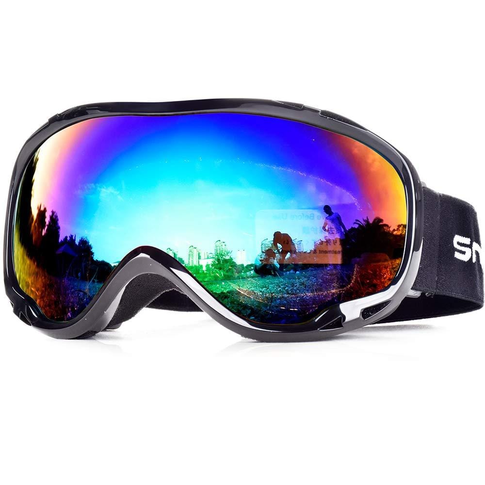 Snowledge Ski Goggles for Men Women with UV Protection, Anti-Fog Dual Lens