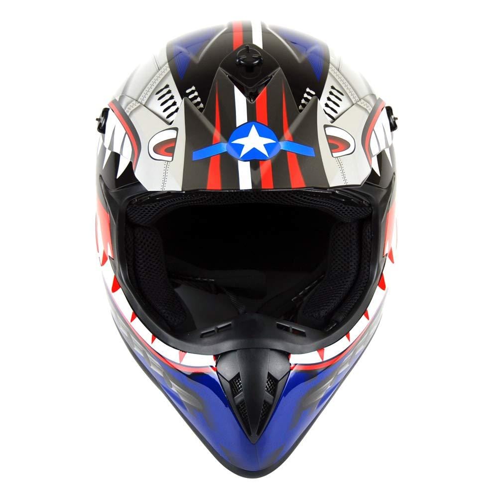 1Storm Adult Motocross Helmet BMX MX ATV Dirt Bike Downhill