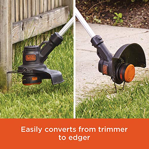 PowerSmart Cordless String Trimmer & Edger 10 Inch Weed Eater 20V